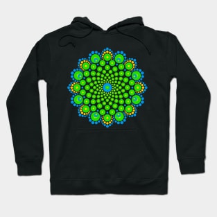 Dot Art Mandala Hoodie